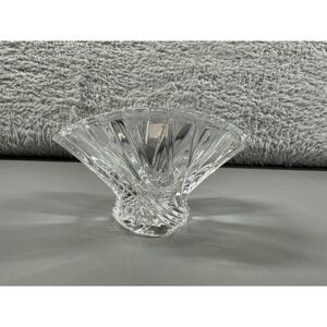 VINTAGE Mikasa Crystal Candle Holder‎ Flores Votive WX056/610